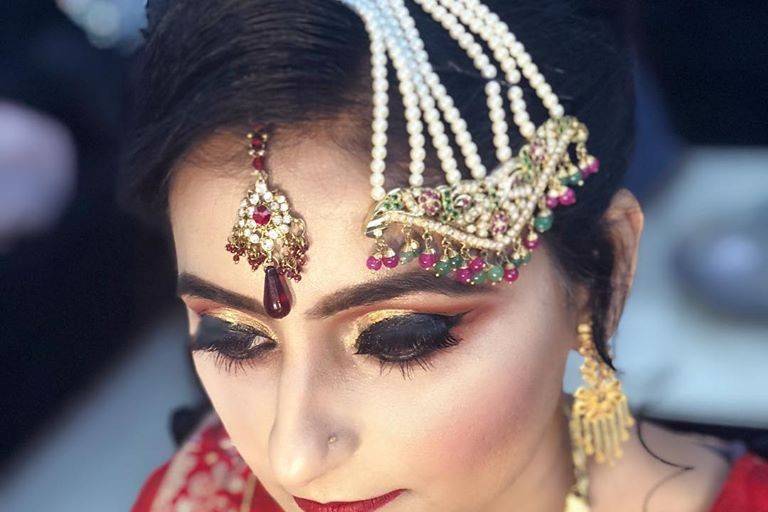 Bridal makeup