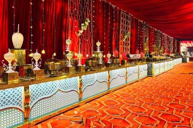 Catering setup