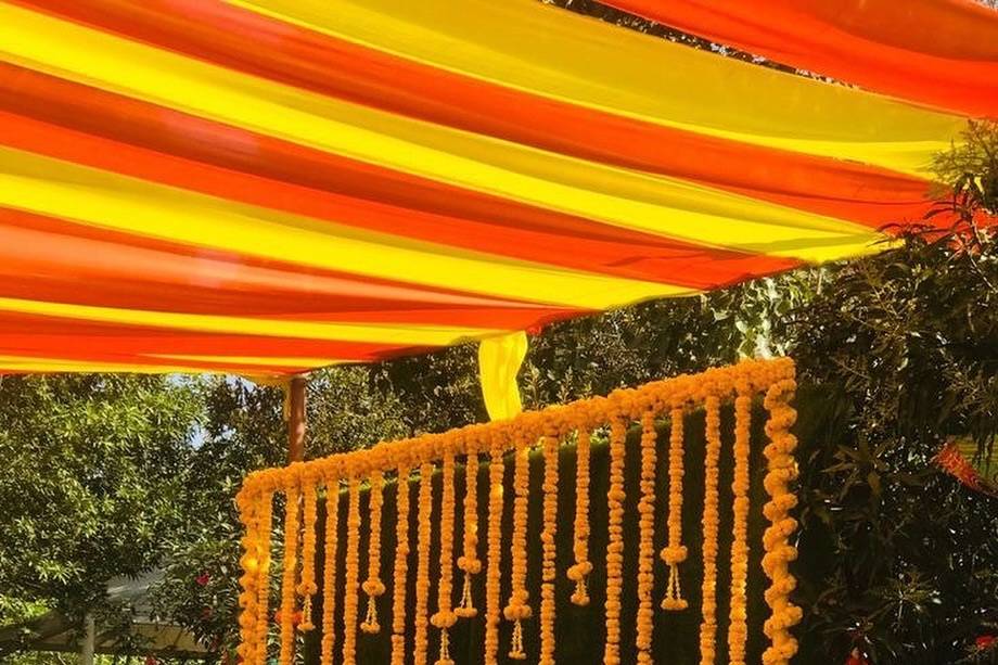 Haldi decor