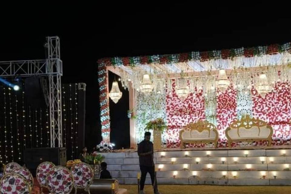 Stage for jaimala