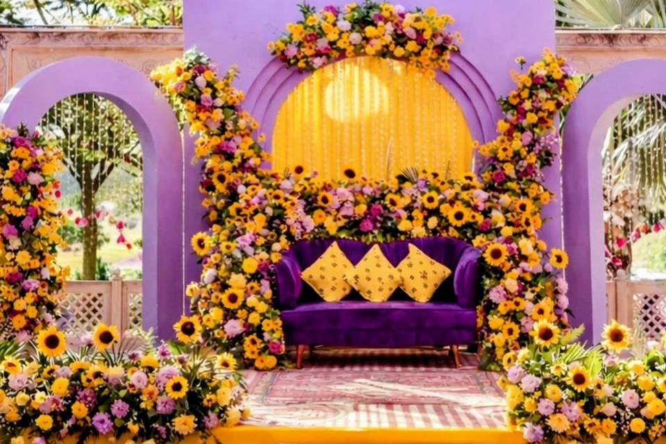 Haldi decor