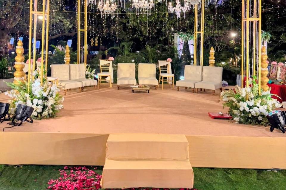Mandap set up