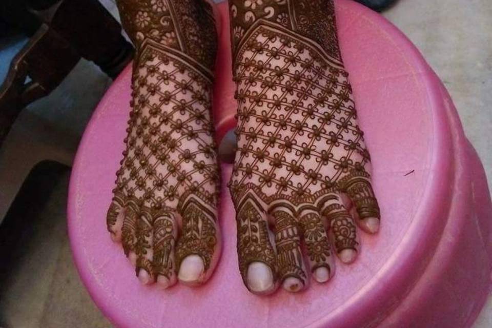 Bridal mehndi