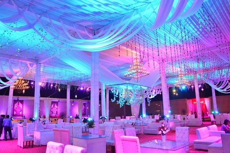 Wedding setup and decor