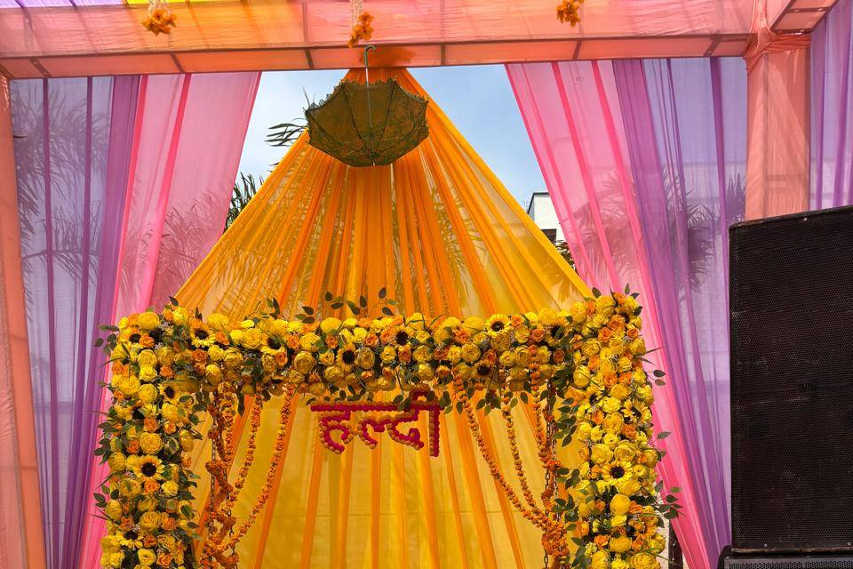 Haldi decor