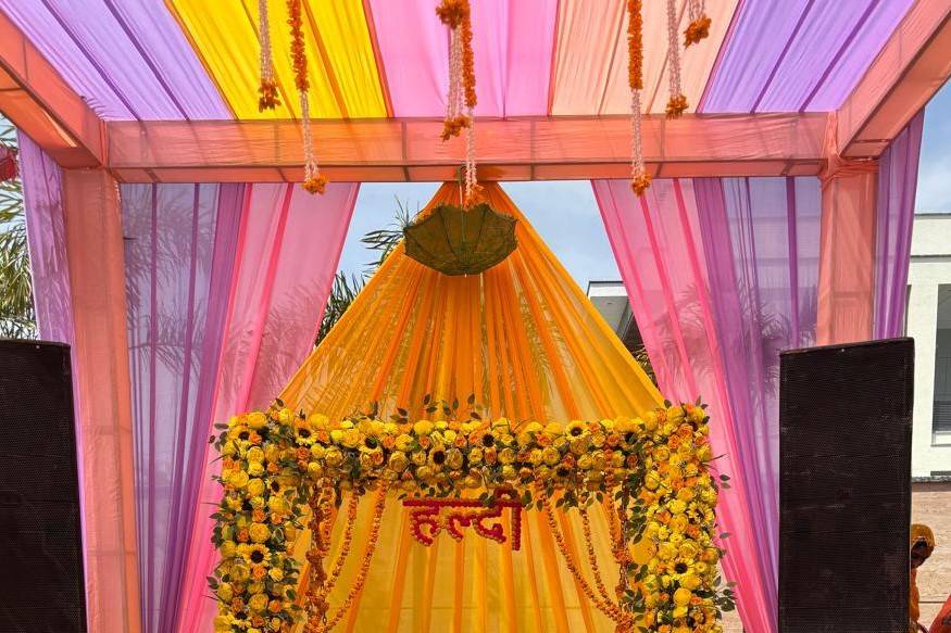 Haldi decor