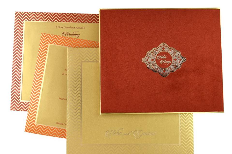 Wedding invitation card