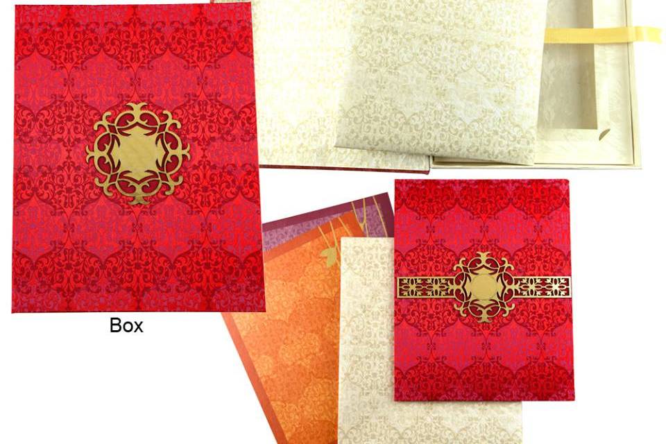 Wedding invitation card