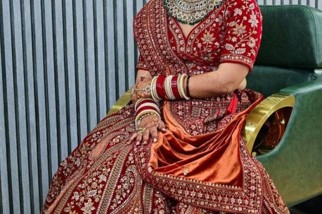 Bridal makeup