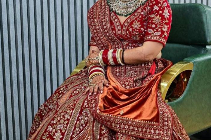Bridal makeup