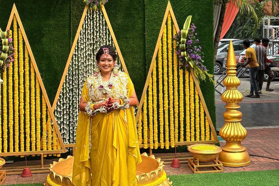 Haldi decor