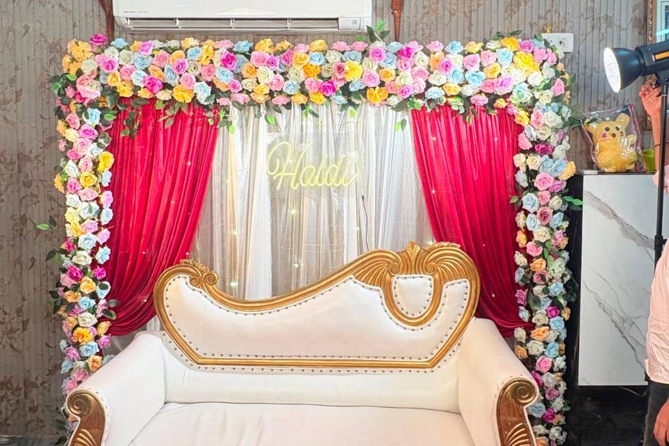 Haldi Decoration
