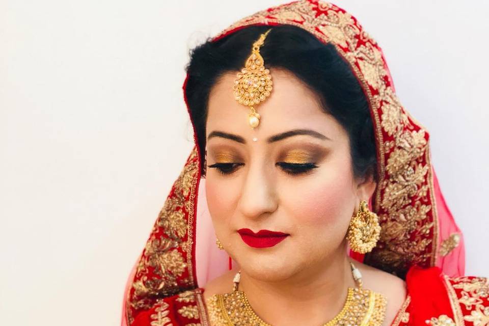 Bridal look