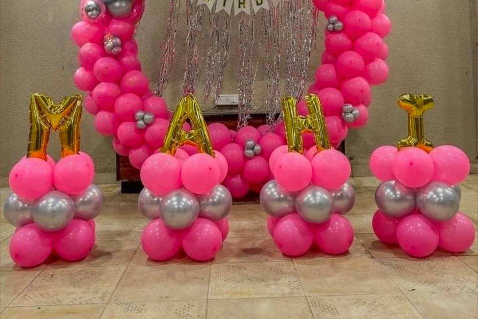 Birthday Balloon Decoration