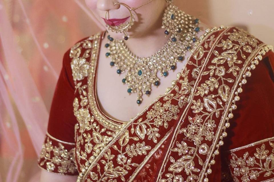 Bridal makeup