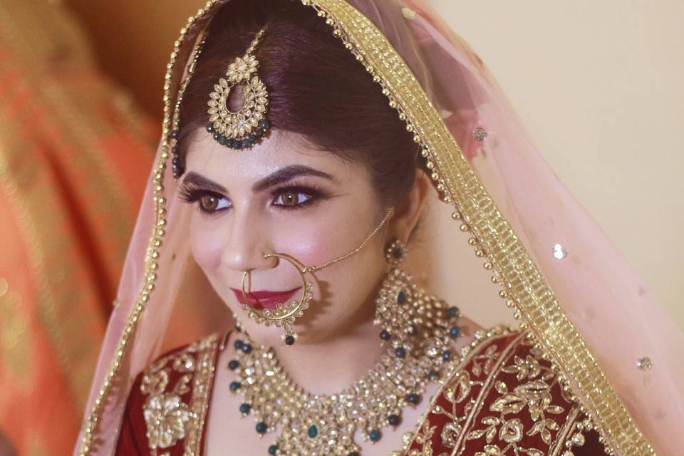 Bridal makeup