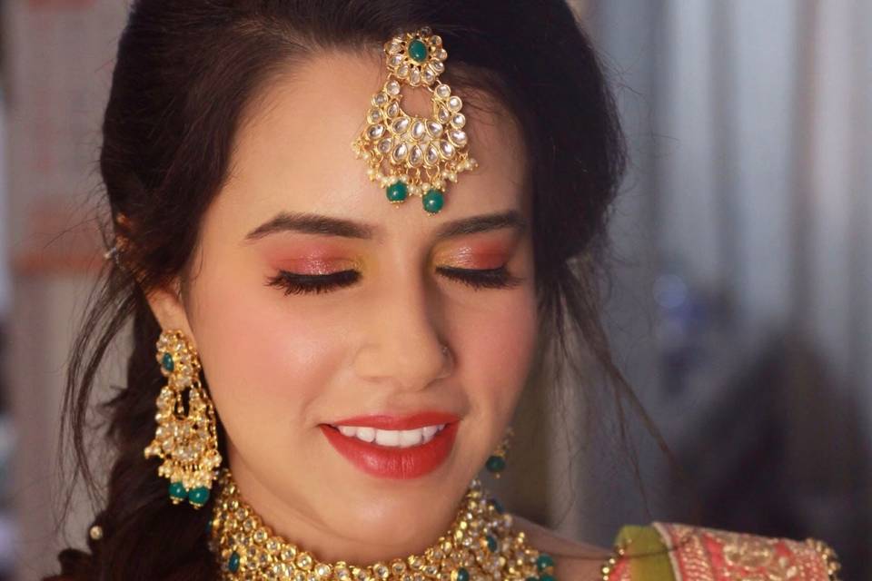 Bridal makeup