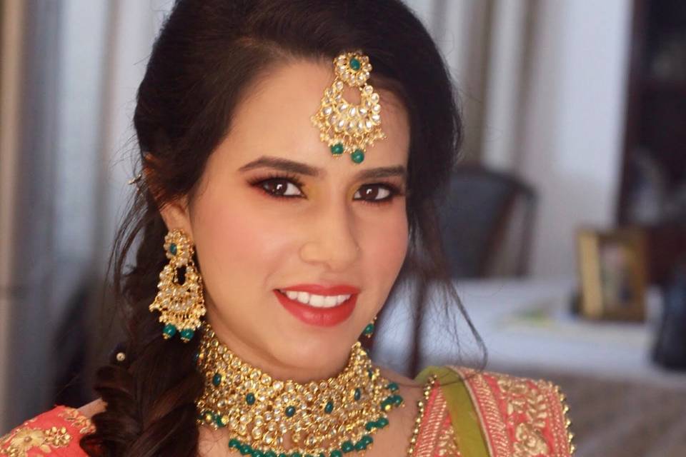 Bridal makeup