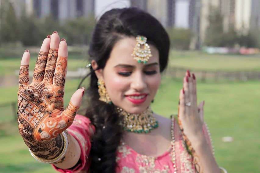 Bridal makeup