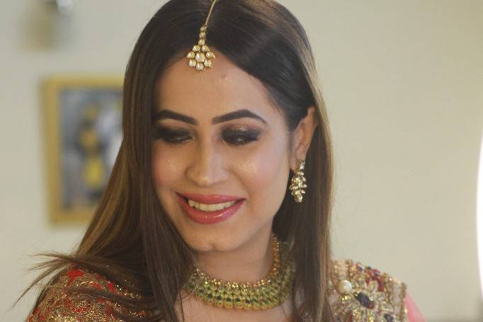 Bridal makeup