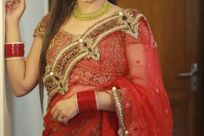 Bridal makeup