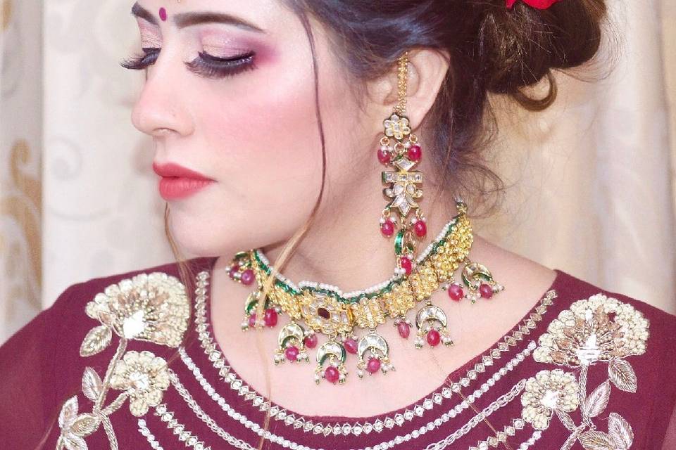 Bridal makeup