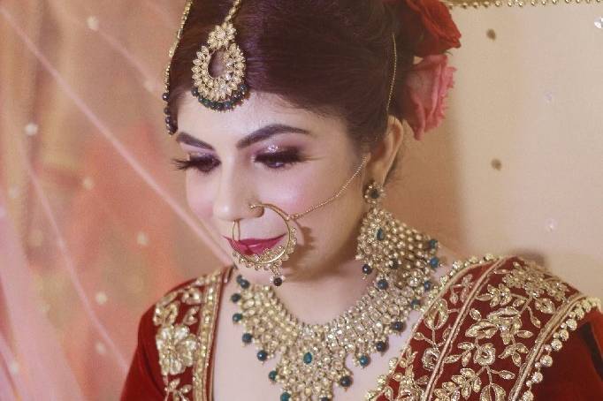 Bridal makeup