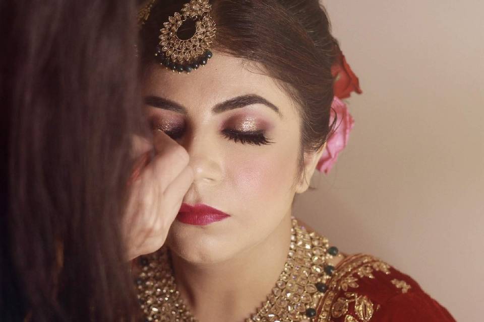 Bridal makeup