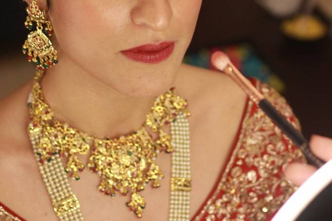 Bridal makeup