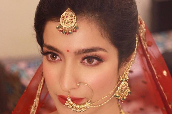 Bridal makeup