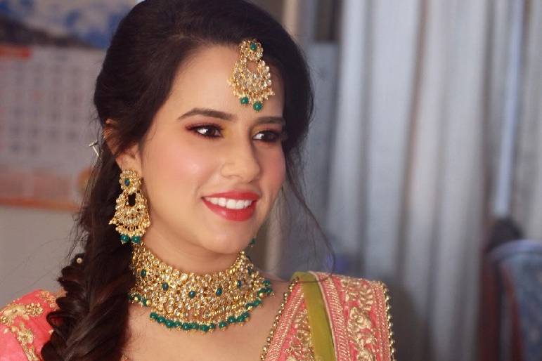 Bridal makeup