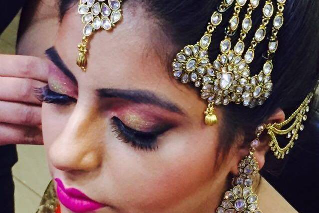 Bridal makeup