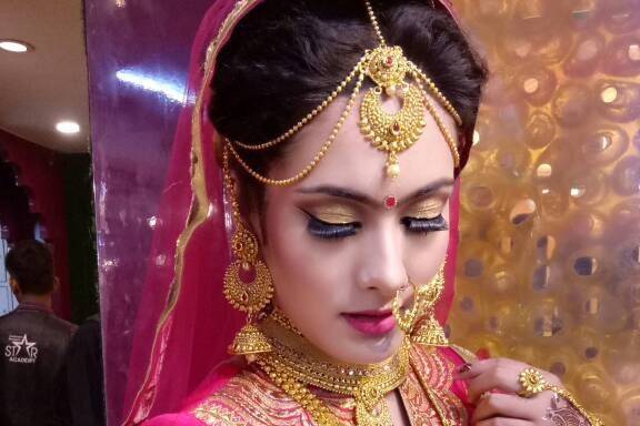 Bridal makeup