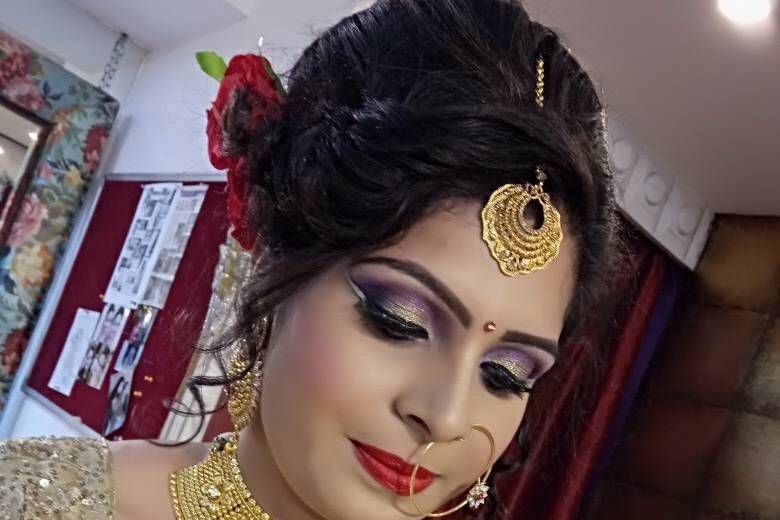 Bridal makeup