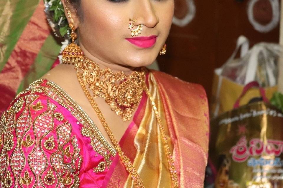 Bridal makeup