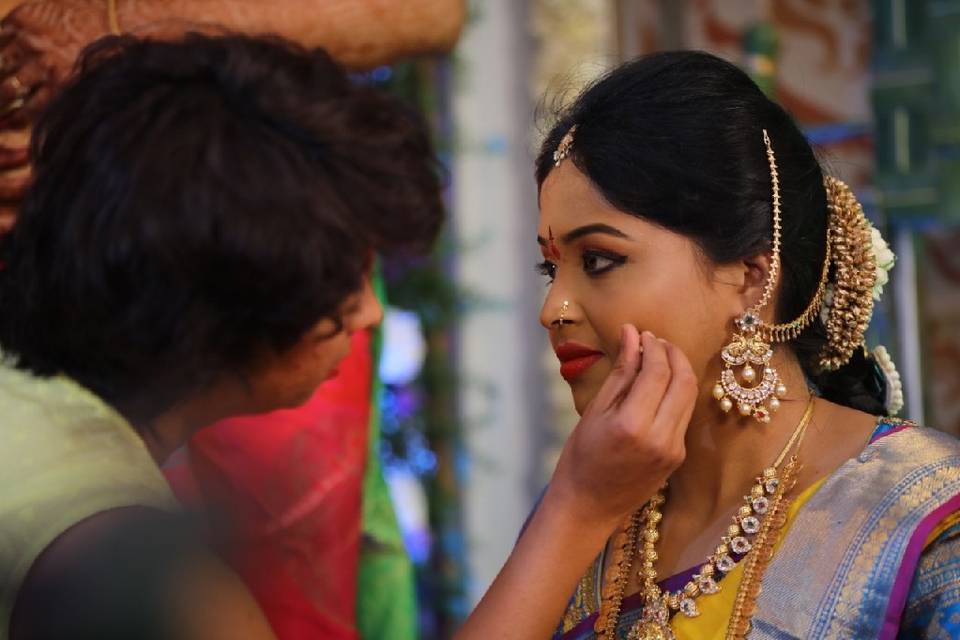 Bridal makeup