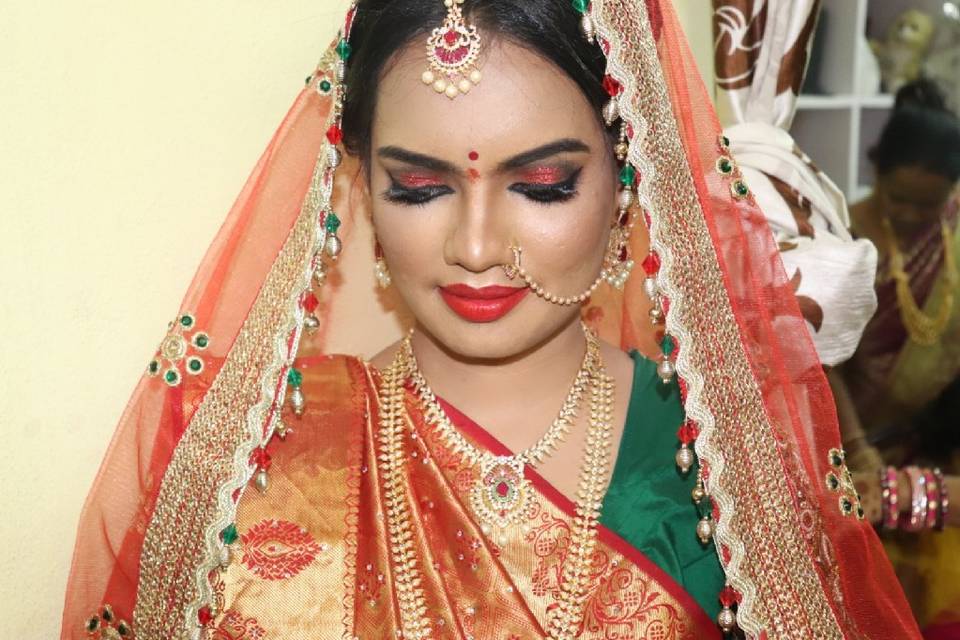 Bridal makeup