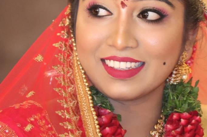 Bridal makeup