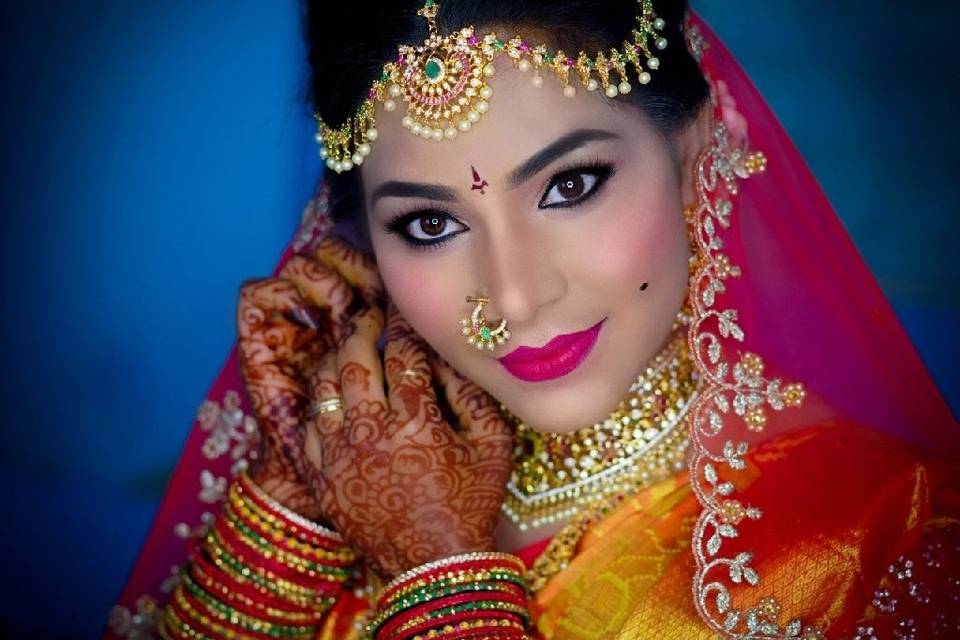 Bridal makeup