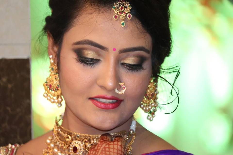 Bridal makeup