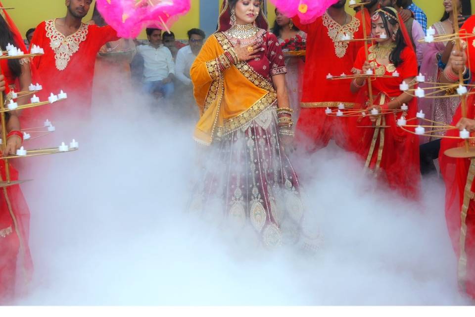 Bride entry
