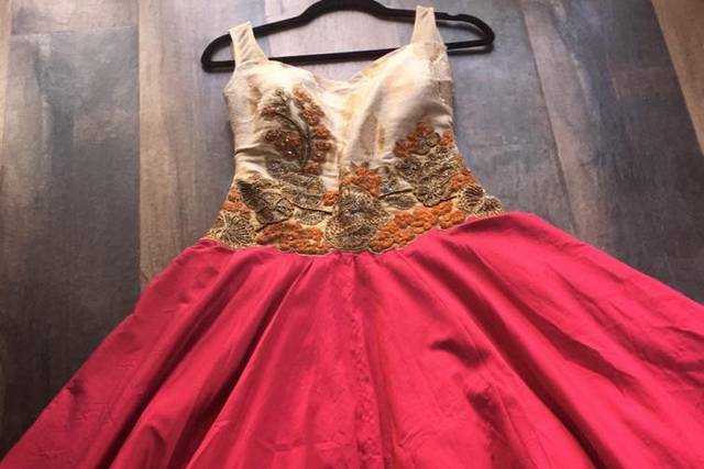 Designer gown