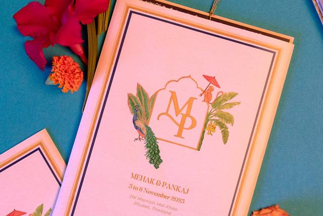 M&P Handpainted Invite