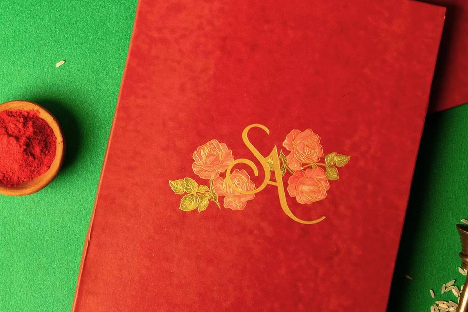 S&A Handpainted Invite