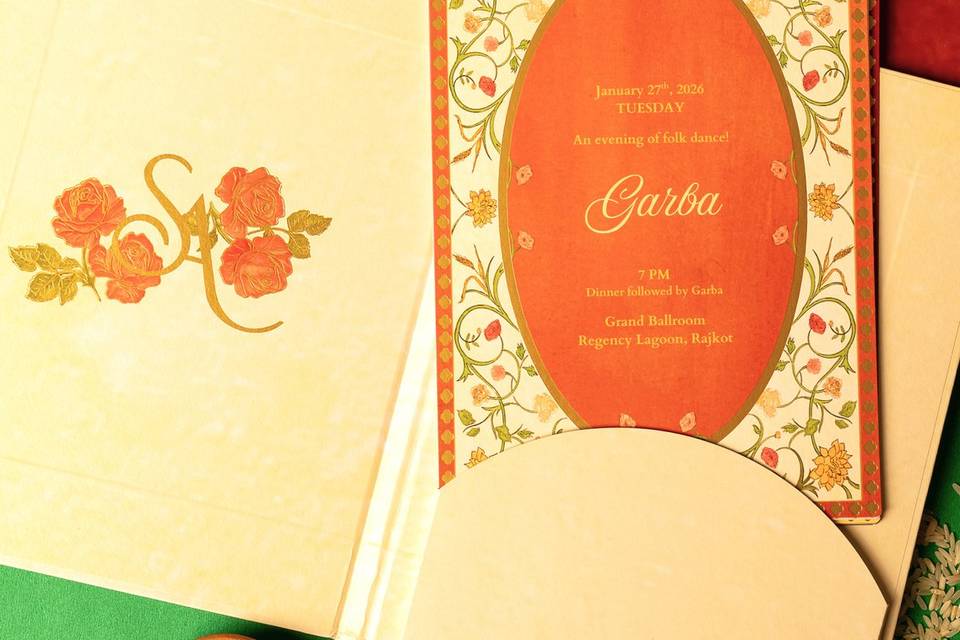 S&A Handpainted Invite