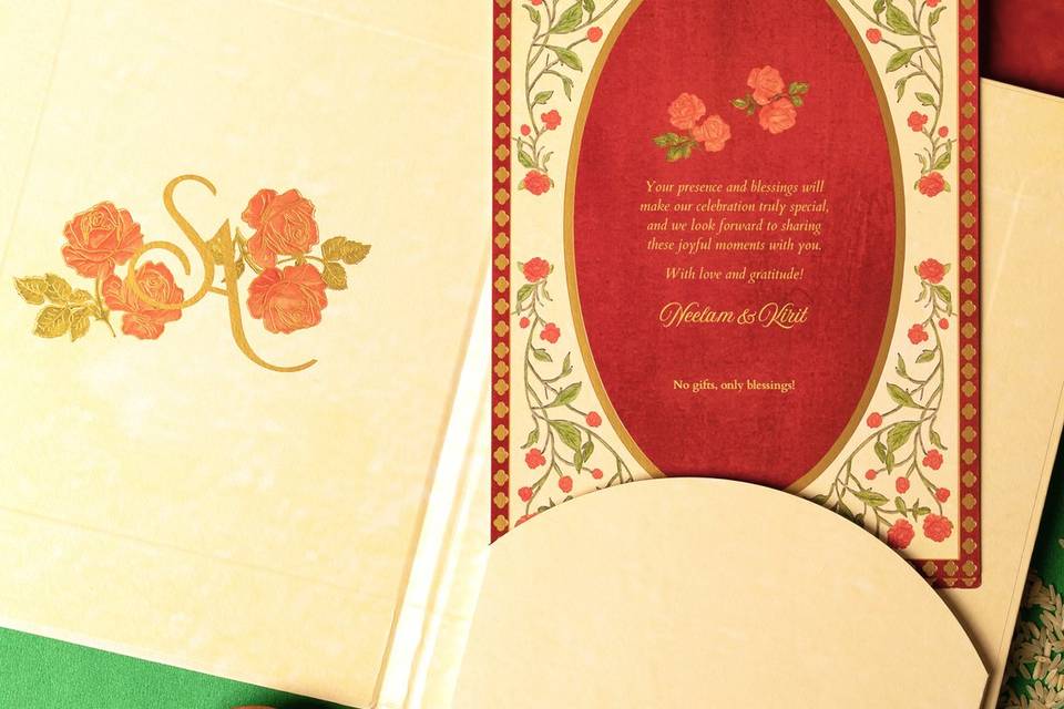 S&A Handpainted Invite