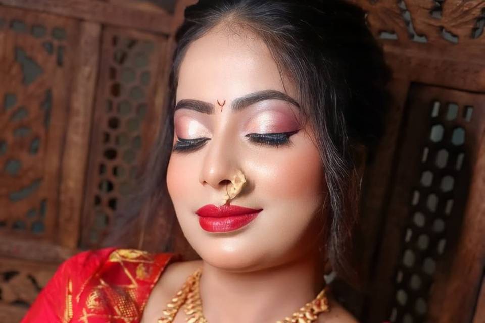 Bridal makeup