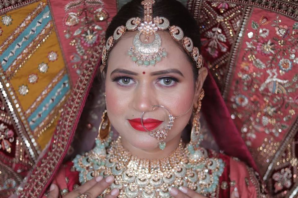 Bridal makeup