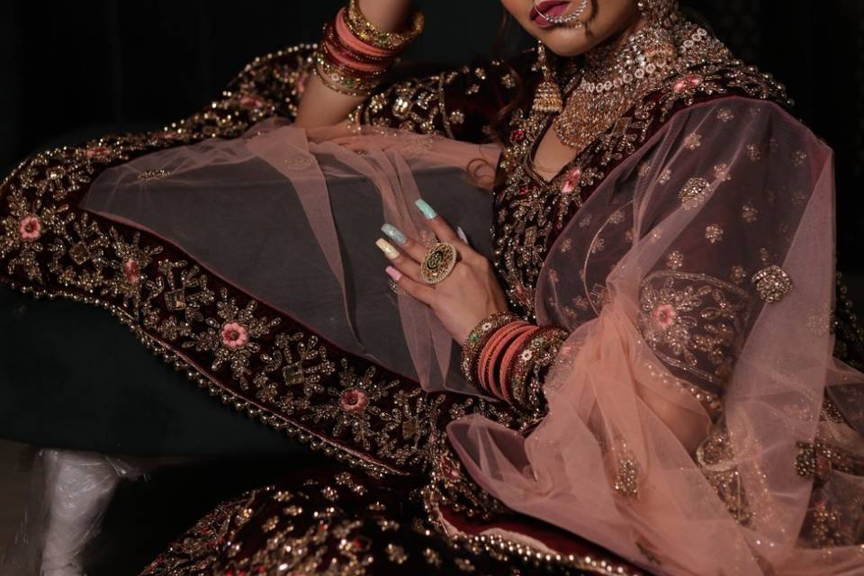 Bridal makeup