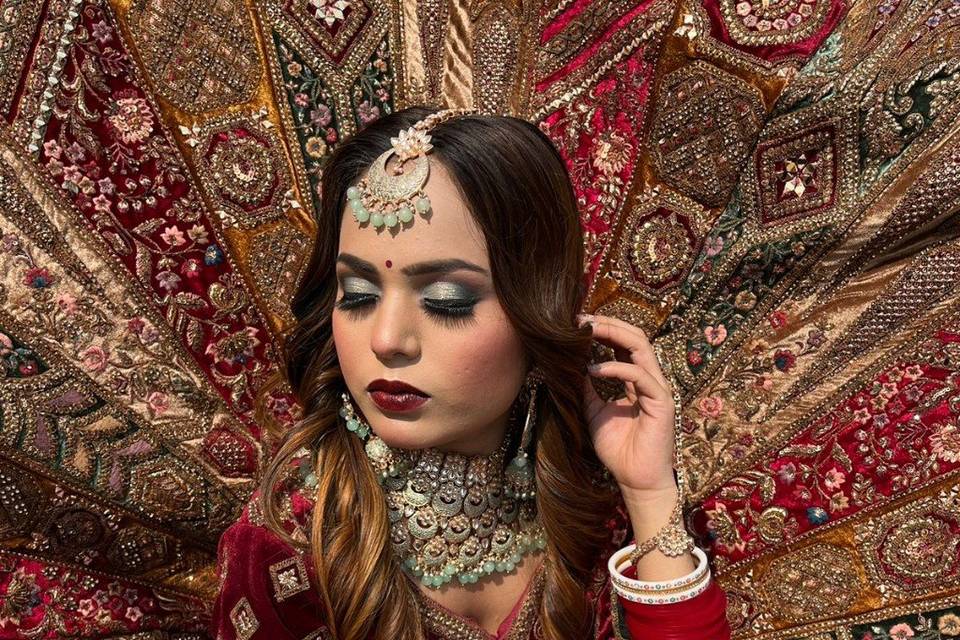 Bridal makeup